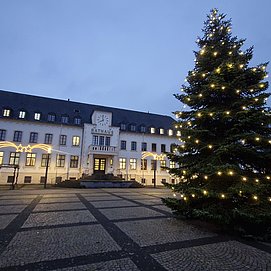 Weihnachtlicher Marktplatz Konz (2)