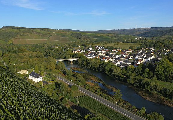 Blick auf Kanzem