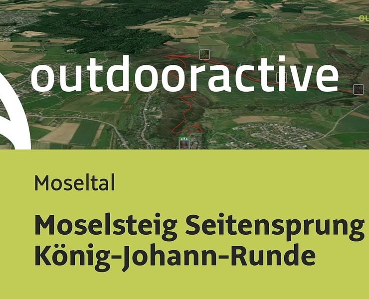 Wanderung im Moseltal: Moselsteig Seitensprung König-Johann-Runde