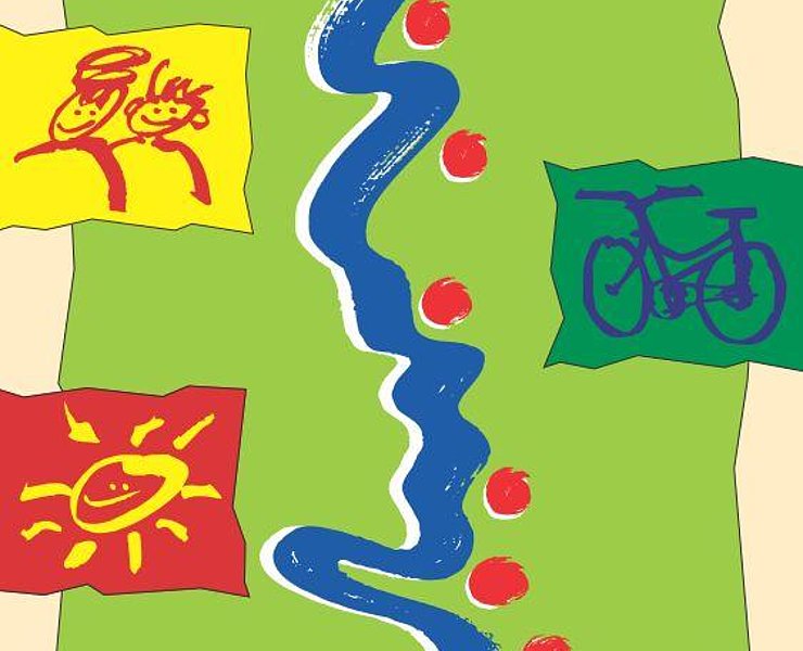 Saar-Pedal Plakat Ausschnitt