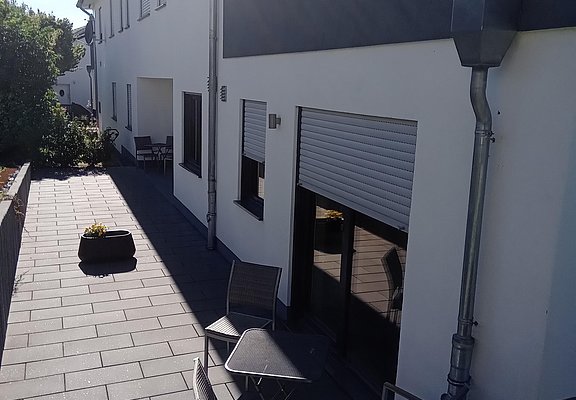 Ferienwohnungen Zum Trichter - Terrasse Neubau