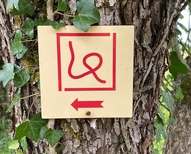 Wegbeschilderung Impulsweg