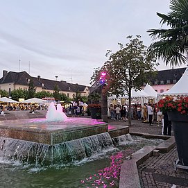Brunnen auf dem Marktplatz