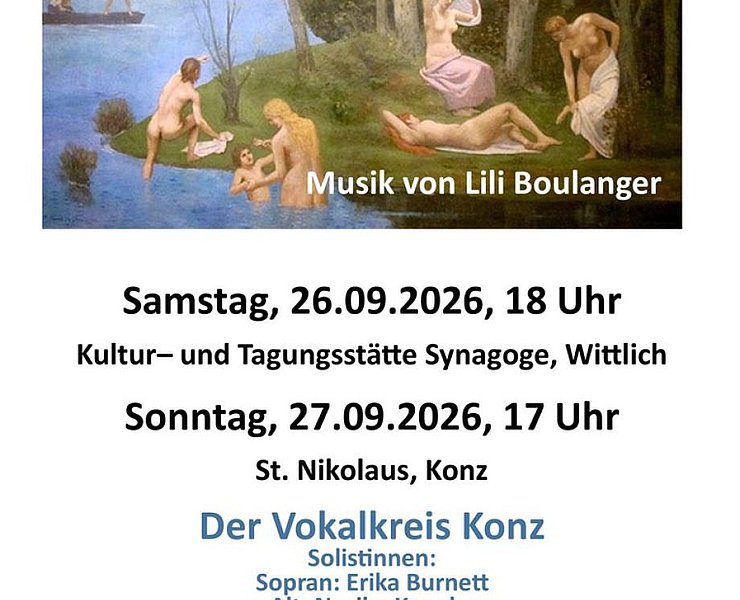 La Source am 27.09.2026 in Konz