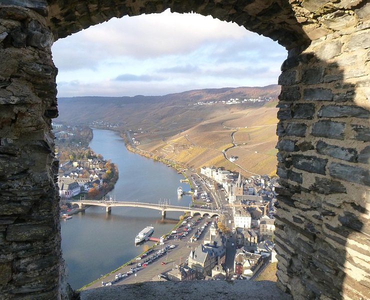 Bernkastel-Kues von oben