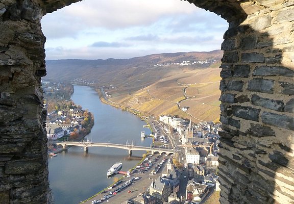 Bernkastel-Kues von oben