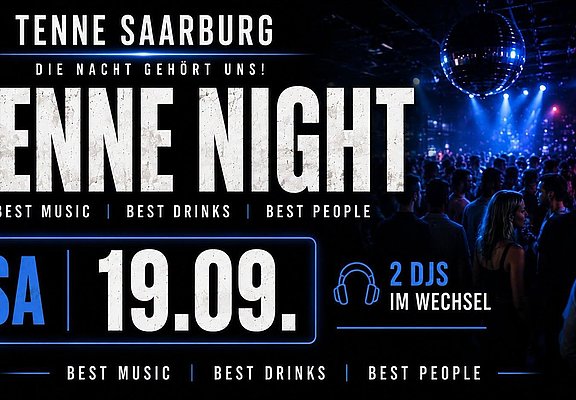 Tenne Night 19.09.2026