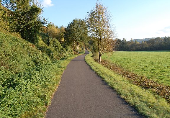 Auf dem Maare-Mosel-Radweg