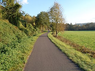 Auf dem Maare-Mosel-Radweg