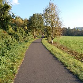 Auf dem Maare-Mosel-Radweg