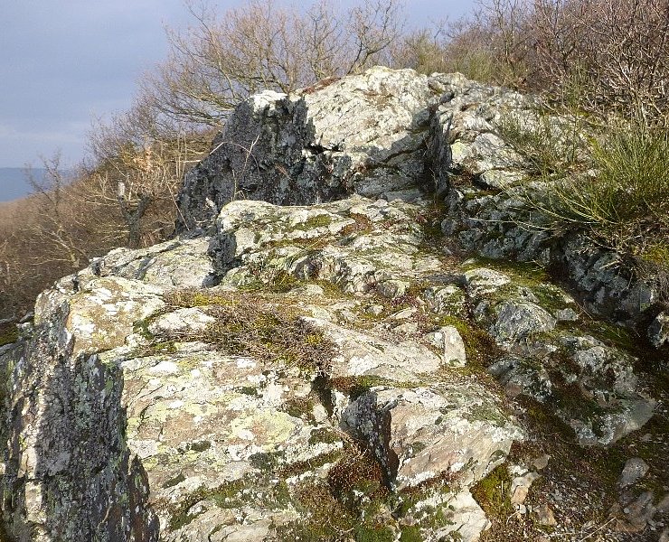 Felsformation an der Bresgenruh