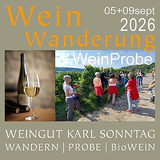 Weinwanderungen im September Weinwanderungen im September