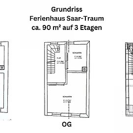 Ferienhaus Saar-Traum - Grundriss