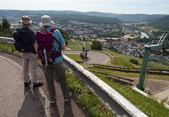 Blick vom Warsberg Saarburg