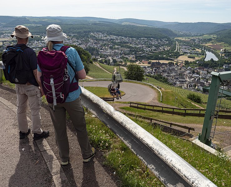 Blick vom Warsberg Saarburg