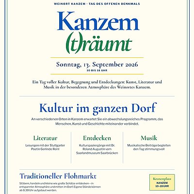 Foto: Flyer Kanzem (t)räumt
