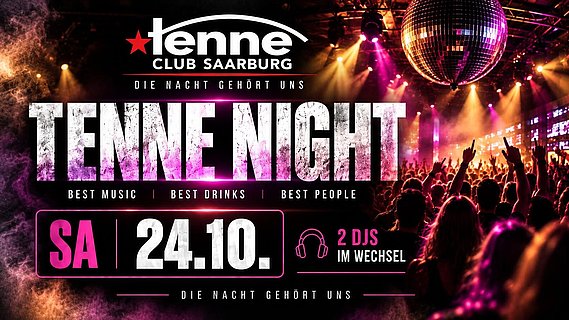 Tenne Night 24.10.2026