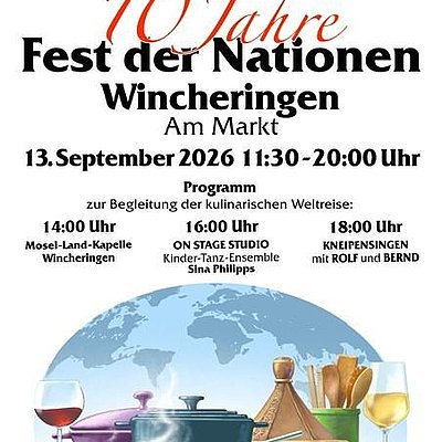 Foto: 10 Jahre Fest der Nationen in Wincheringen