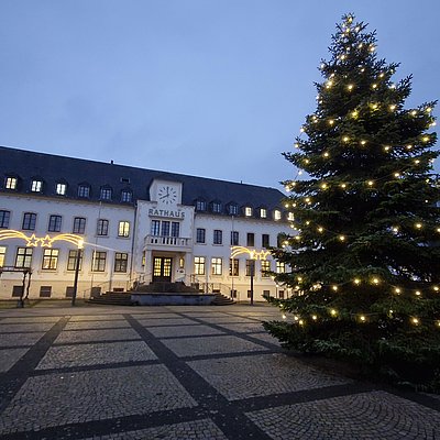 Foto: Weihnachtlicher Marktplatz Konz (2)