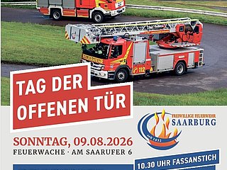 Plakat Tag der offenen Tür