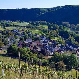 Blick auf Filzen