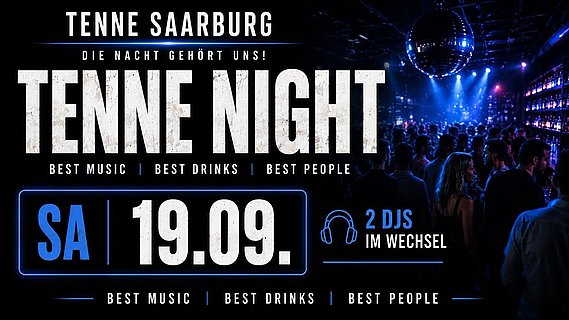 Tenne Night 19.09.2026 Tenne Night 19.09.2026