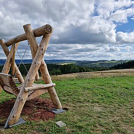 Konzer Höhenrunde: Himmelsschauel mit Blick ins Konzer Tälchen
