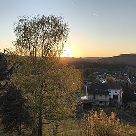 Oben im Garten