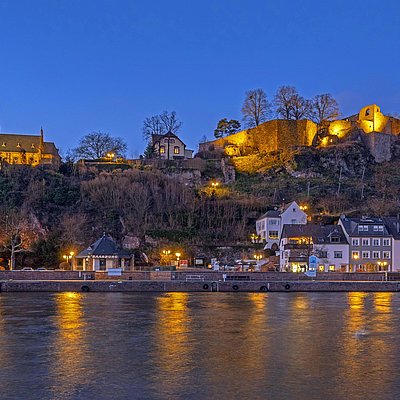 Foto: Saarburg im Winter (1)