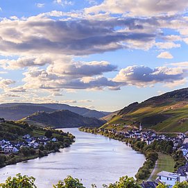 Mosel - Sehenswürdigkeiten  -Marienburg - Zell - Zell Merl - Zell Kaimt - Zeller Land