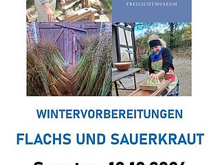 Flachs und Sauerkraut