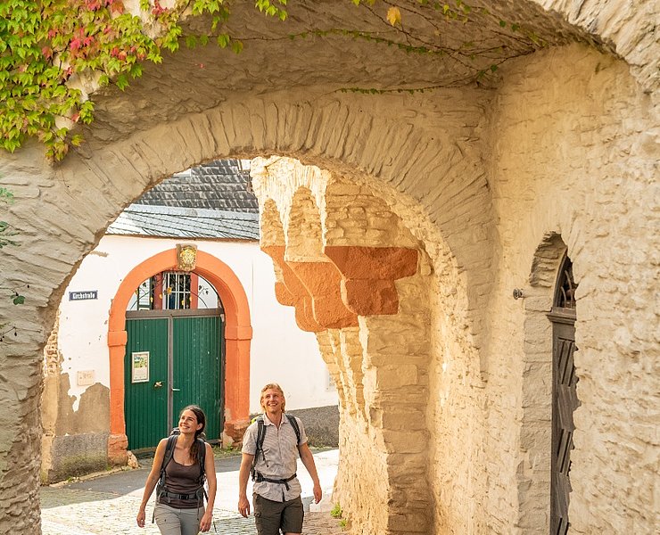 Brücke am Moselsteig in Ediger-Eller