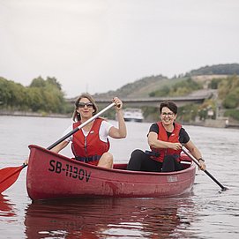 Kanufahren auf der Saar (5)