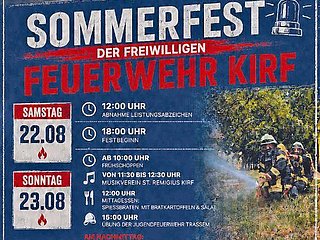 Sommerfest der FFW Kirf