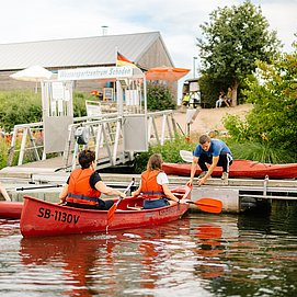 Kanufahren auf der Saar (4)