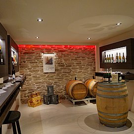 bar in the winery