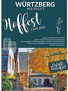 Hoffest 2026 Weingut Würtzberg Hoffest 2026 Weingut Würtzberg