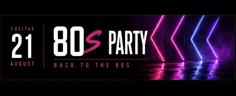 80s Rosenball am 21.08.2026 80s Rosenball am 21.08.2026