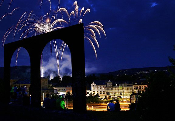 Kaiserpalast Konz - Feuerwerk