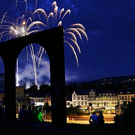 Kaiserpalast Konz - Feuerwerk