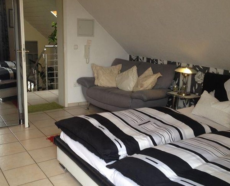 Schlafbereich Appartement 1