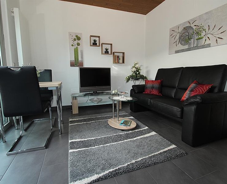 Ferienwohnung unten Wohnraum