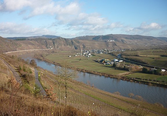 Pündericher Hangviadukt, Marienburg, Prinzenkopf