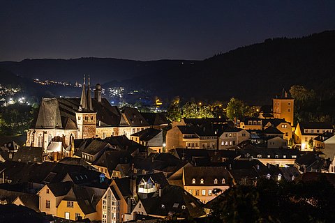 Saarburg bei Nacht (1) Saarburg bei Nacht (1)