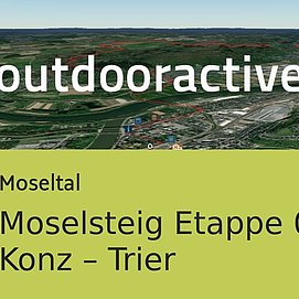 Fernwanderweg im Moseltal: Moselsteig Etappe 04: Konz – Trier